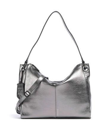 Burkely Radiant Raeven Axelremsväska stardust silver