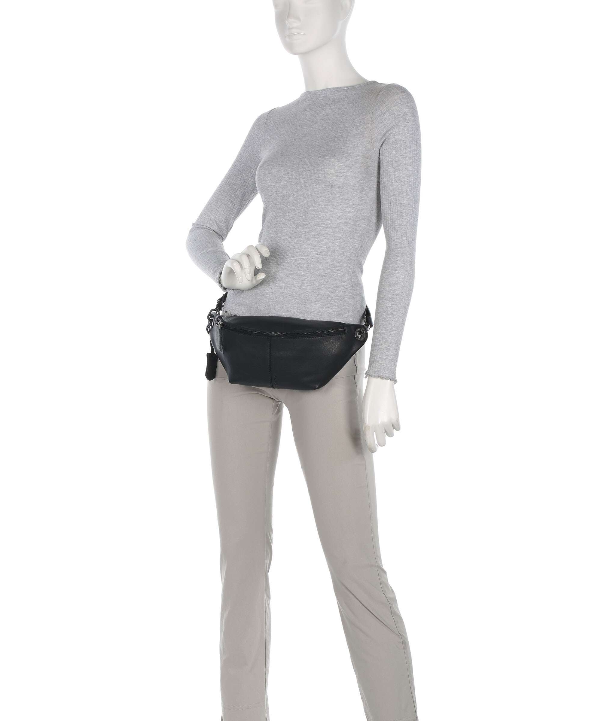 Burkely Radiant Raeven Fanny pack bonfire black