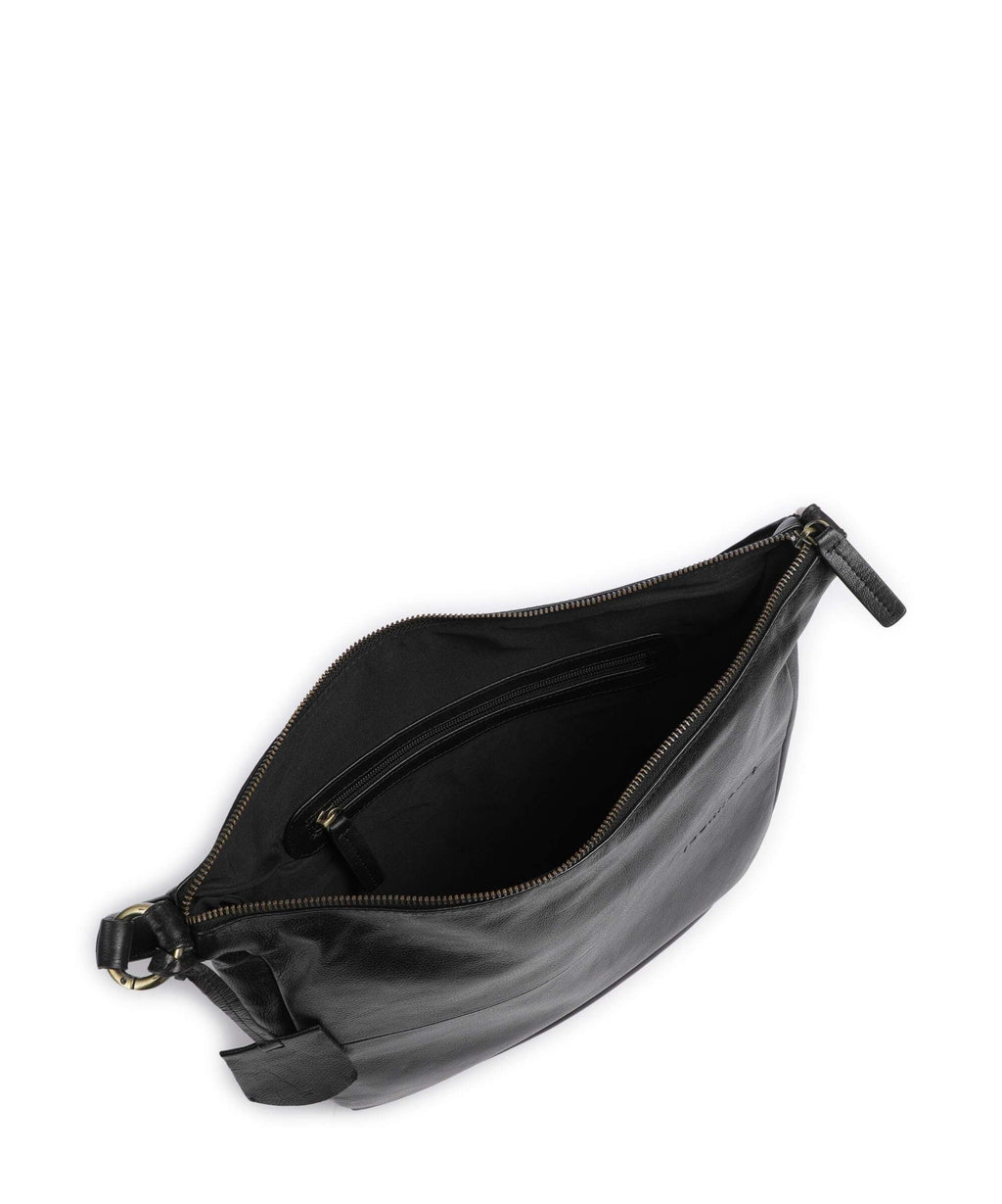Burkely Natural Norah Hobo bag bean black