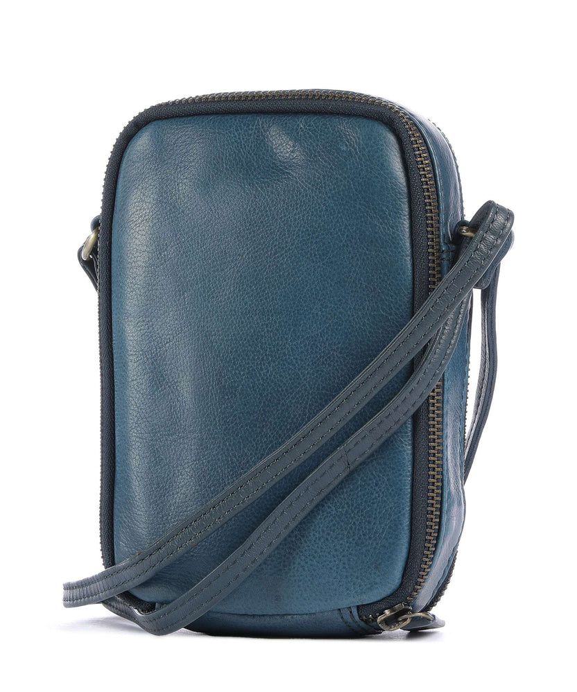 Burkely Natural Norah Phone bag berry blue
