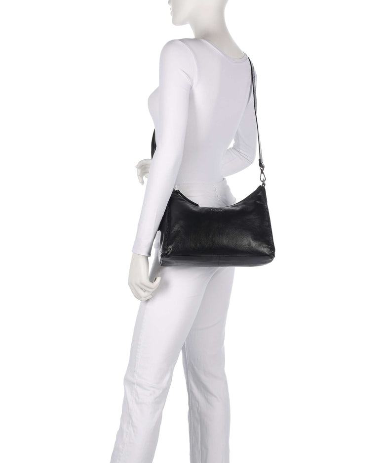 Burkely Creased Crystal Shoulder bag black