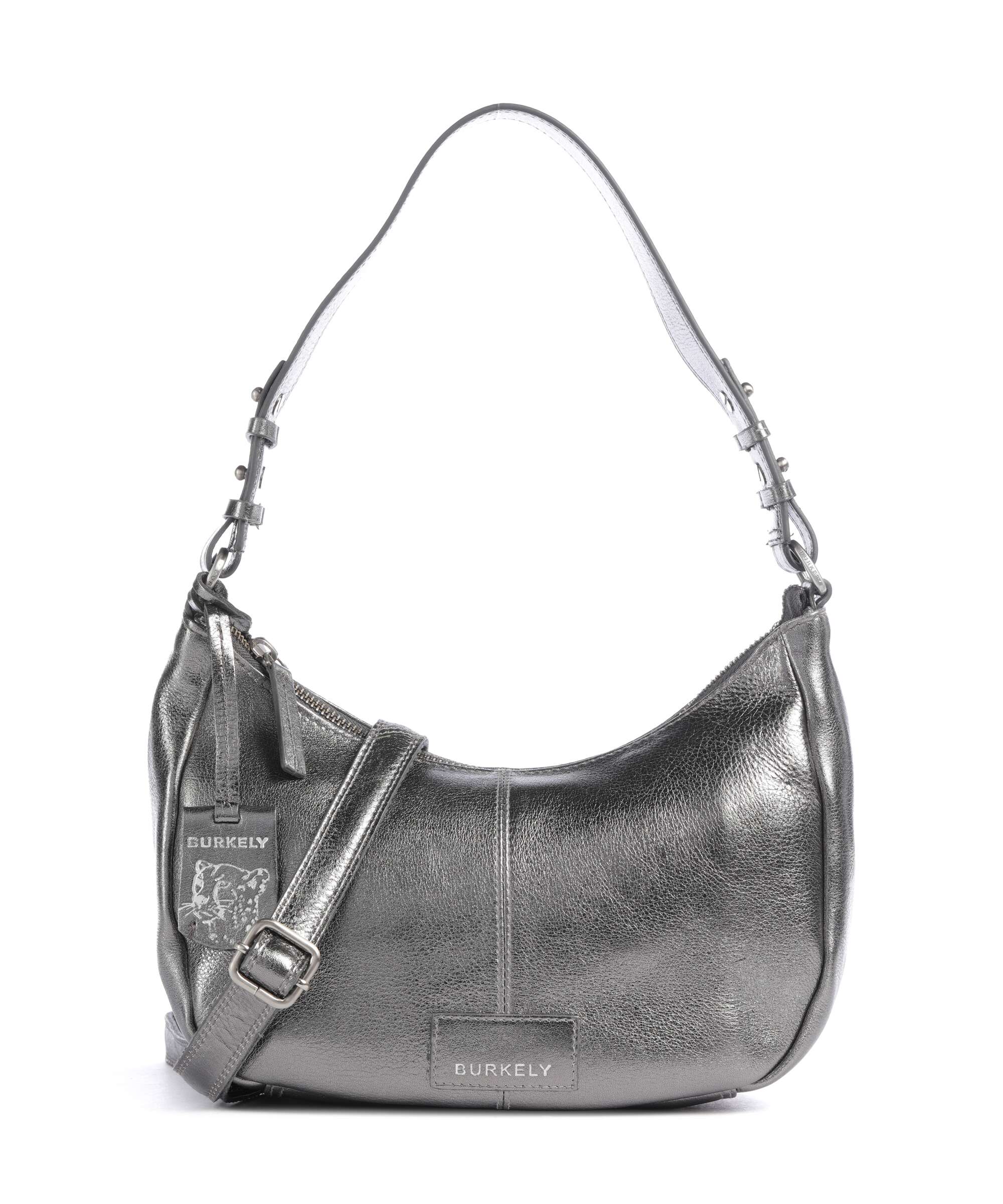 Burkely Soft Skylar Hobo bag gun metal