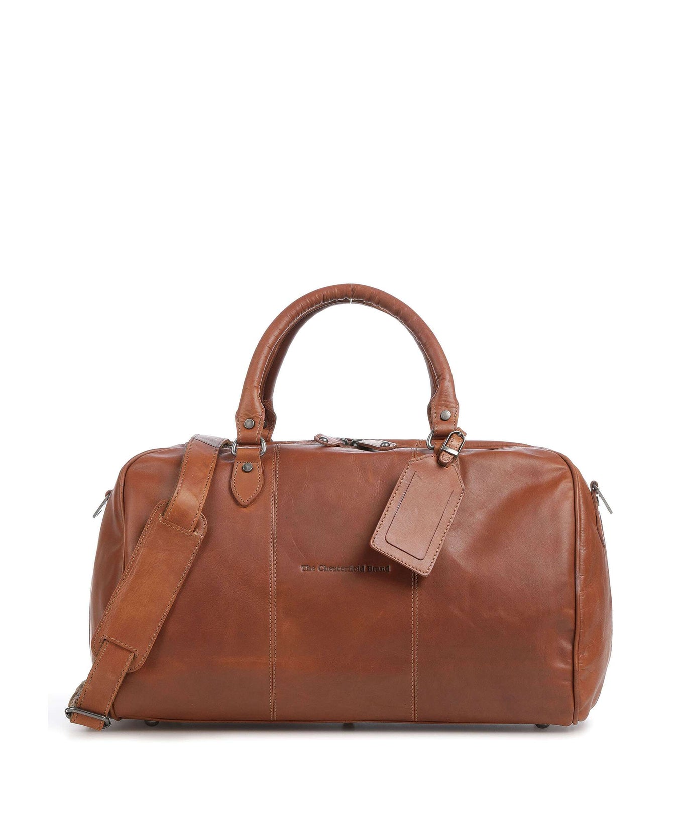 The Chesterfield Brand Liam Weekend bag cognac