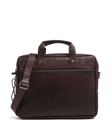 Spikes & Sparrow Bronco Portfölj dark brown