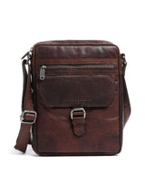 Spikes & Sparrow Bronco Crossover väska dark brown