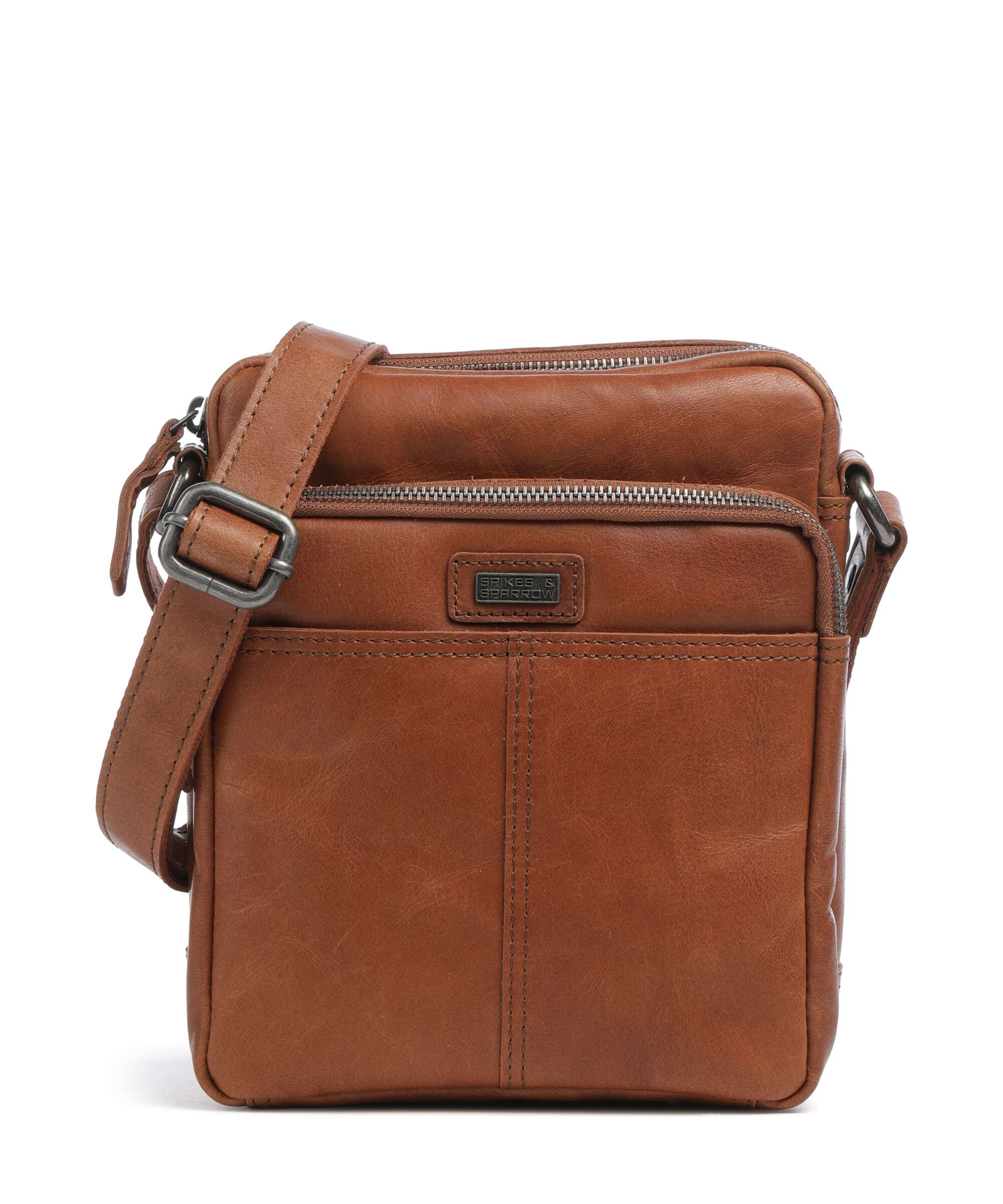 Spikes & Sparrow Bronco Vermont Crossbody bag brandy