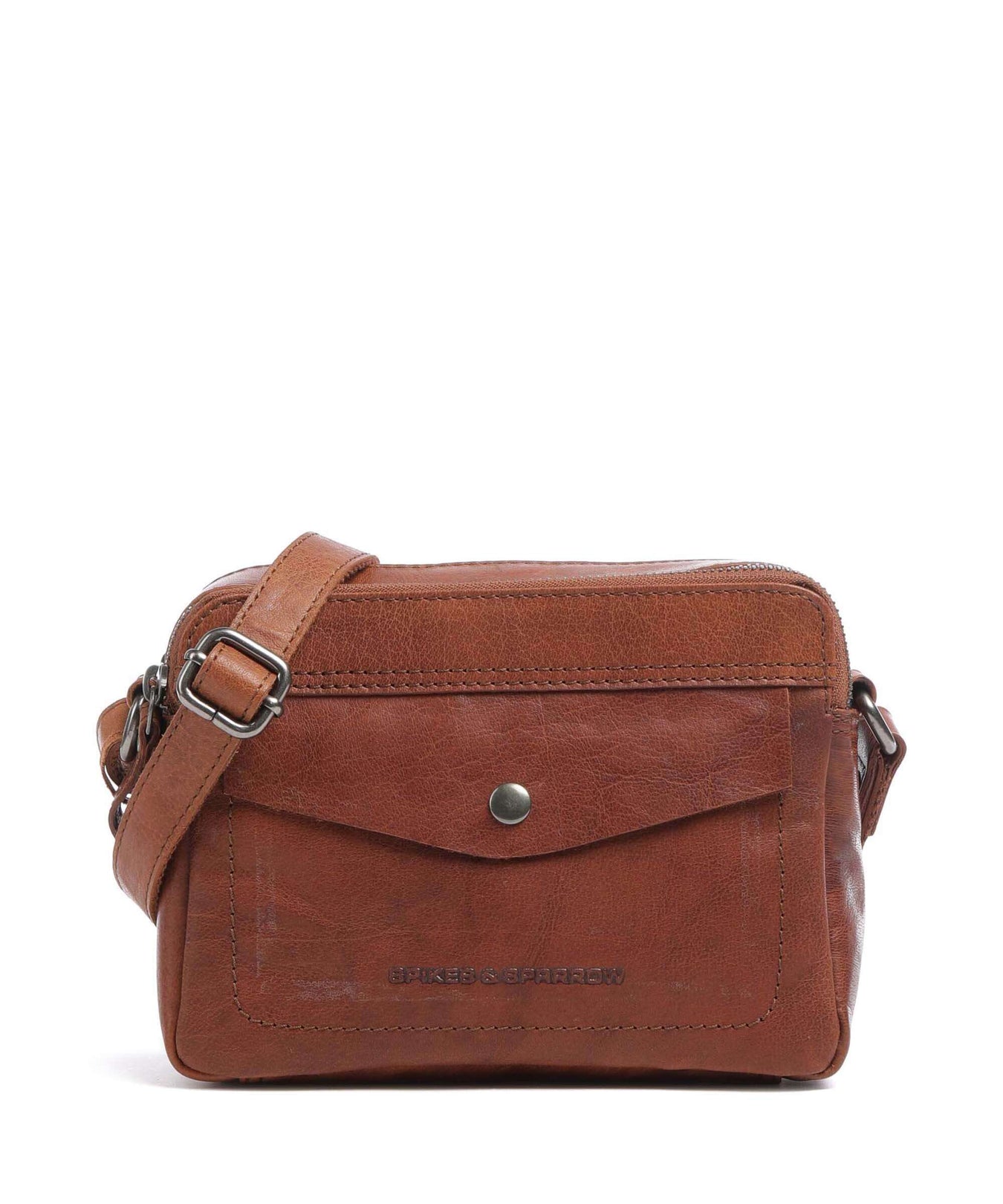 Spikes & Sparrow Bronco Crossbody bag brandy