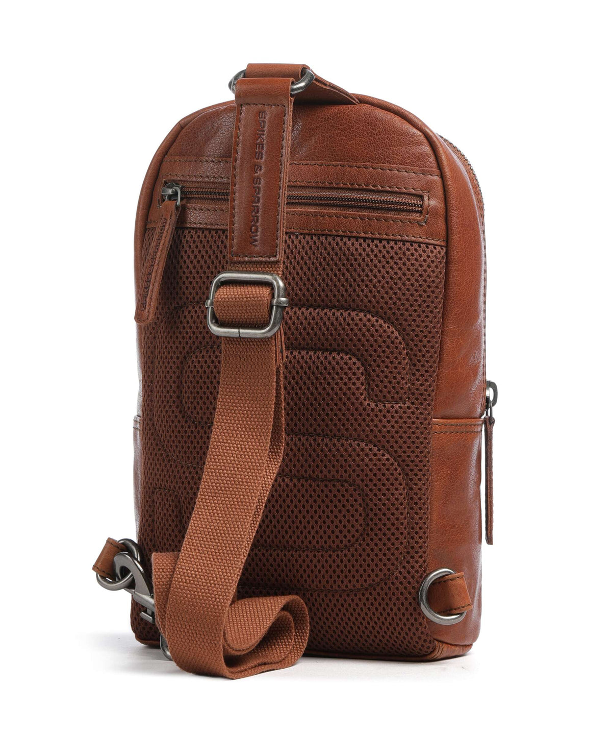 Spikes & Sparrow Bronco Washington Sling bag brandy