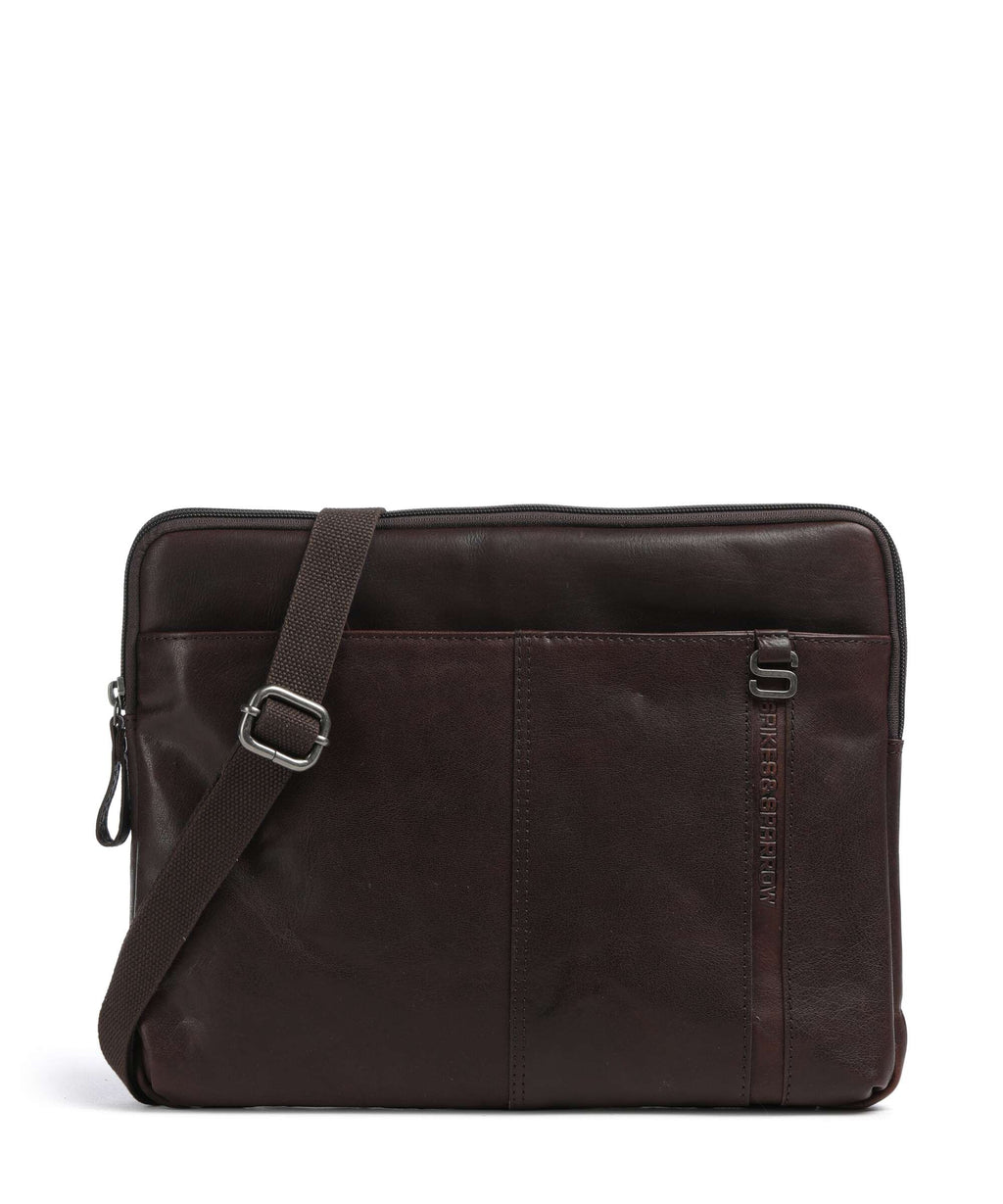 Spikes & Sparrow Bronco Yakima Laptop case dark brown