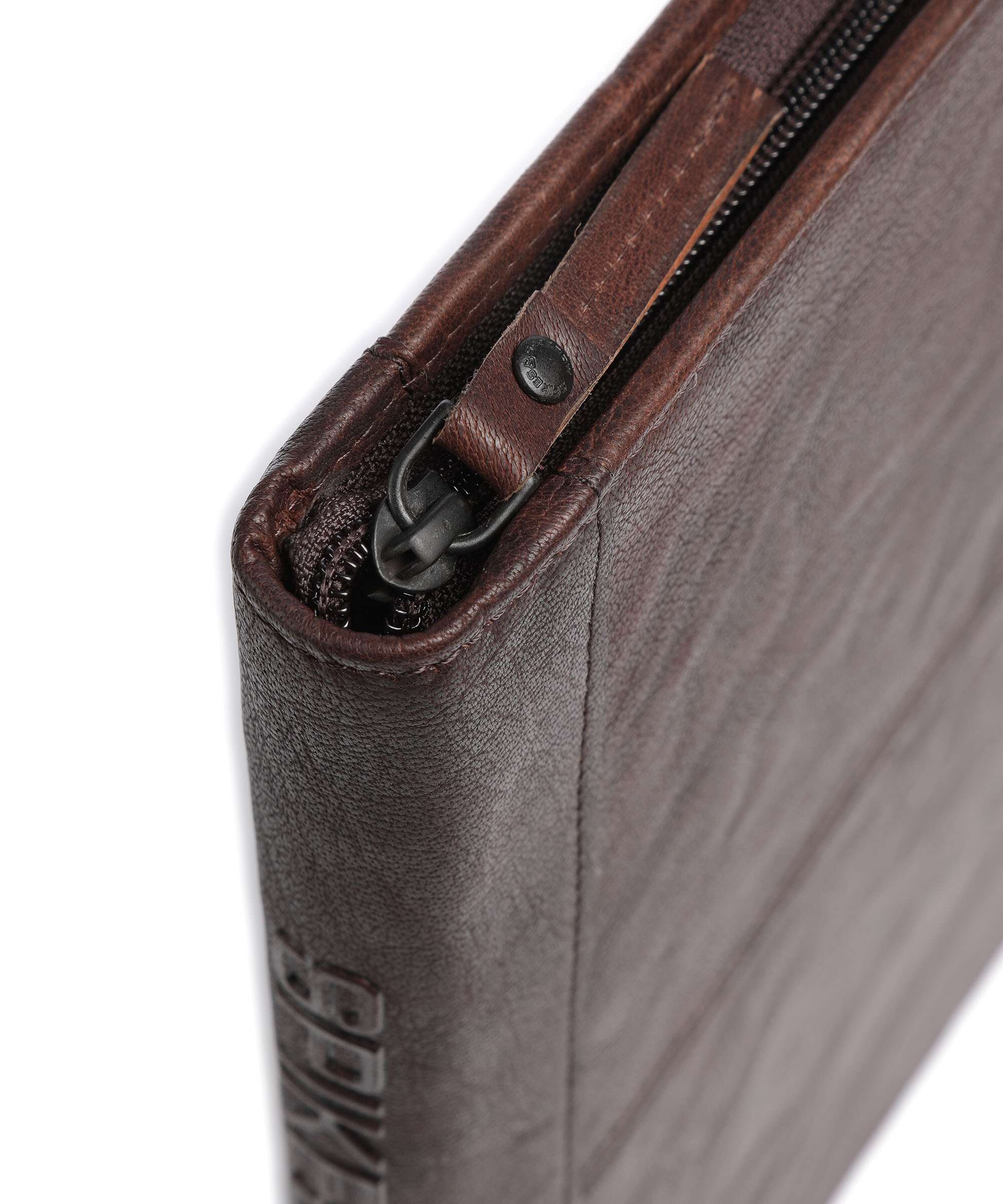 Spikes & Sparrow Bronco Portfolio dark brown