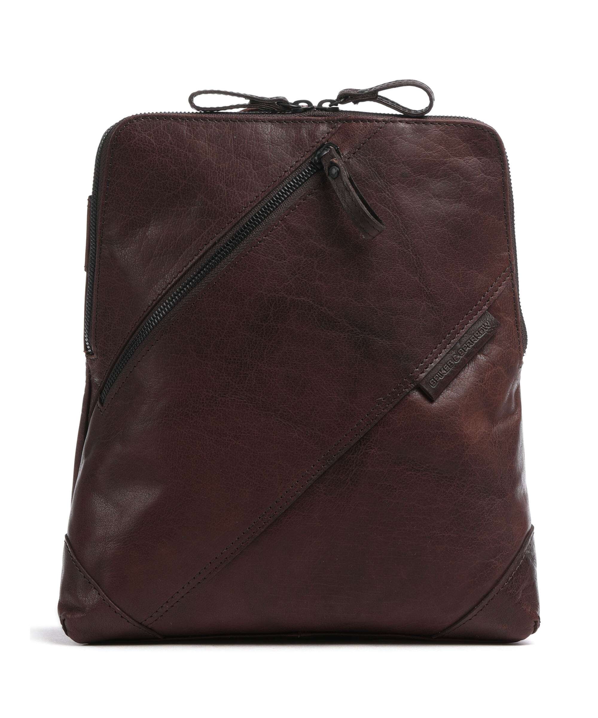 Spikes & Sparrow Bronco Backpack dunkelbraun