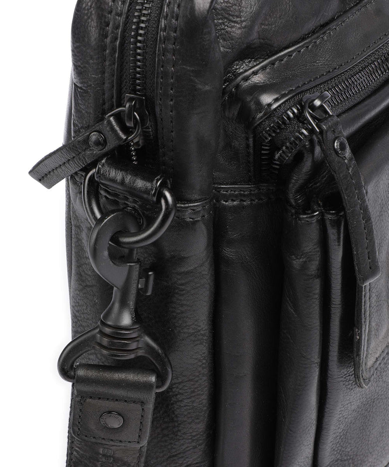 Spikes & Sparrow Apache Briefcase schwarz