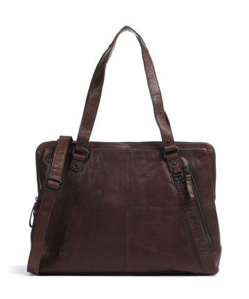 Spikes & Sparrow Bronco Lilian Datorväska dark brown