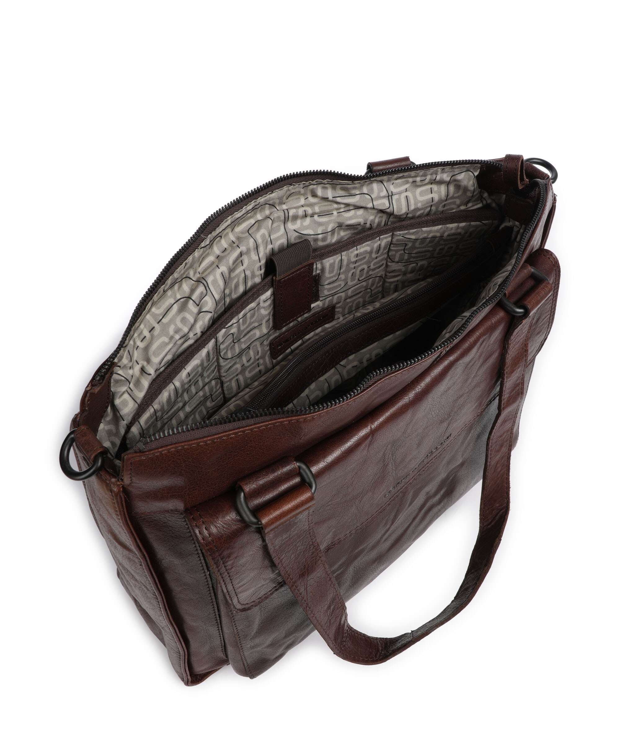 Spikes & Sparrow Bronco Ceciley Laptop bag dark brown