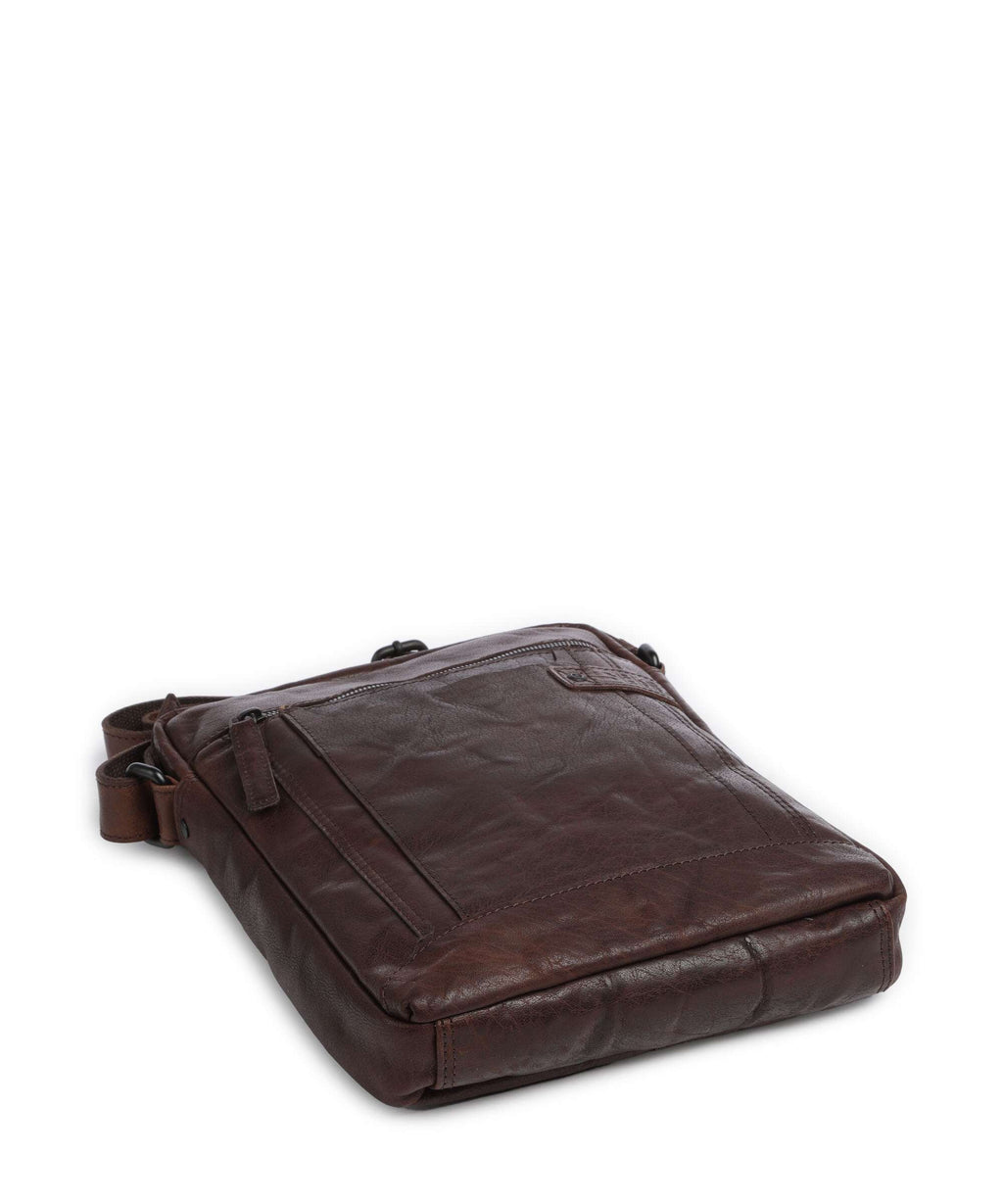 Spikes & Sparrow Bronco Jayed Crossbody bag dark brown