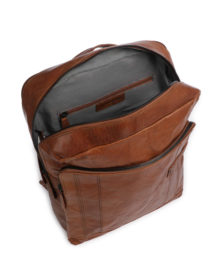 Spikes & Sparrow Bronco Mitch Backpack brandy