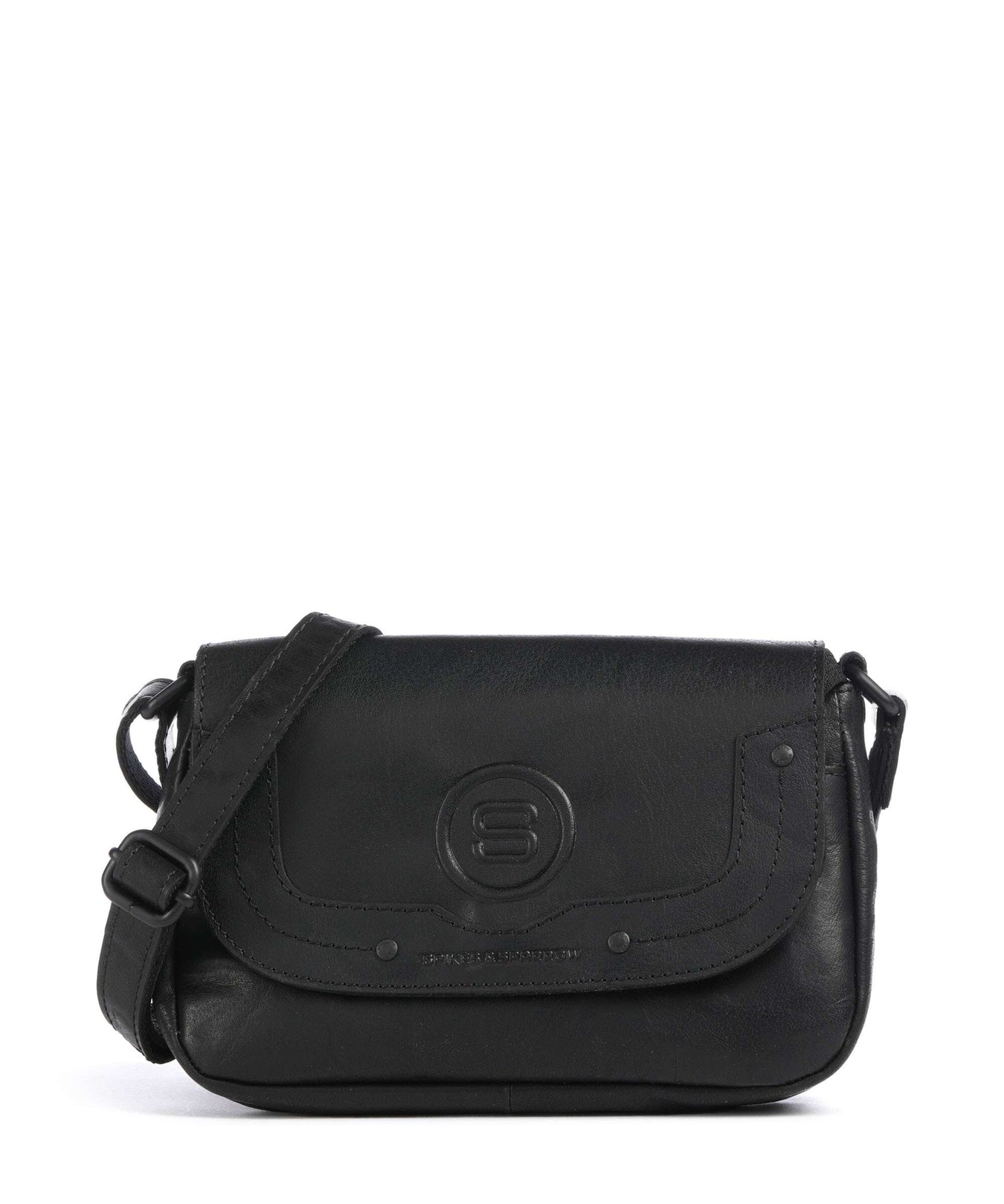 Spikes & Sparrow Bronco Linne Crossbody bag schwarz