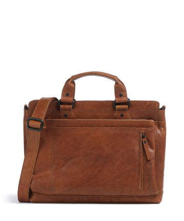 Spikes & Sparrow Bronco Bennie Portfölj brandy