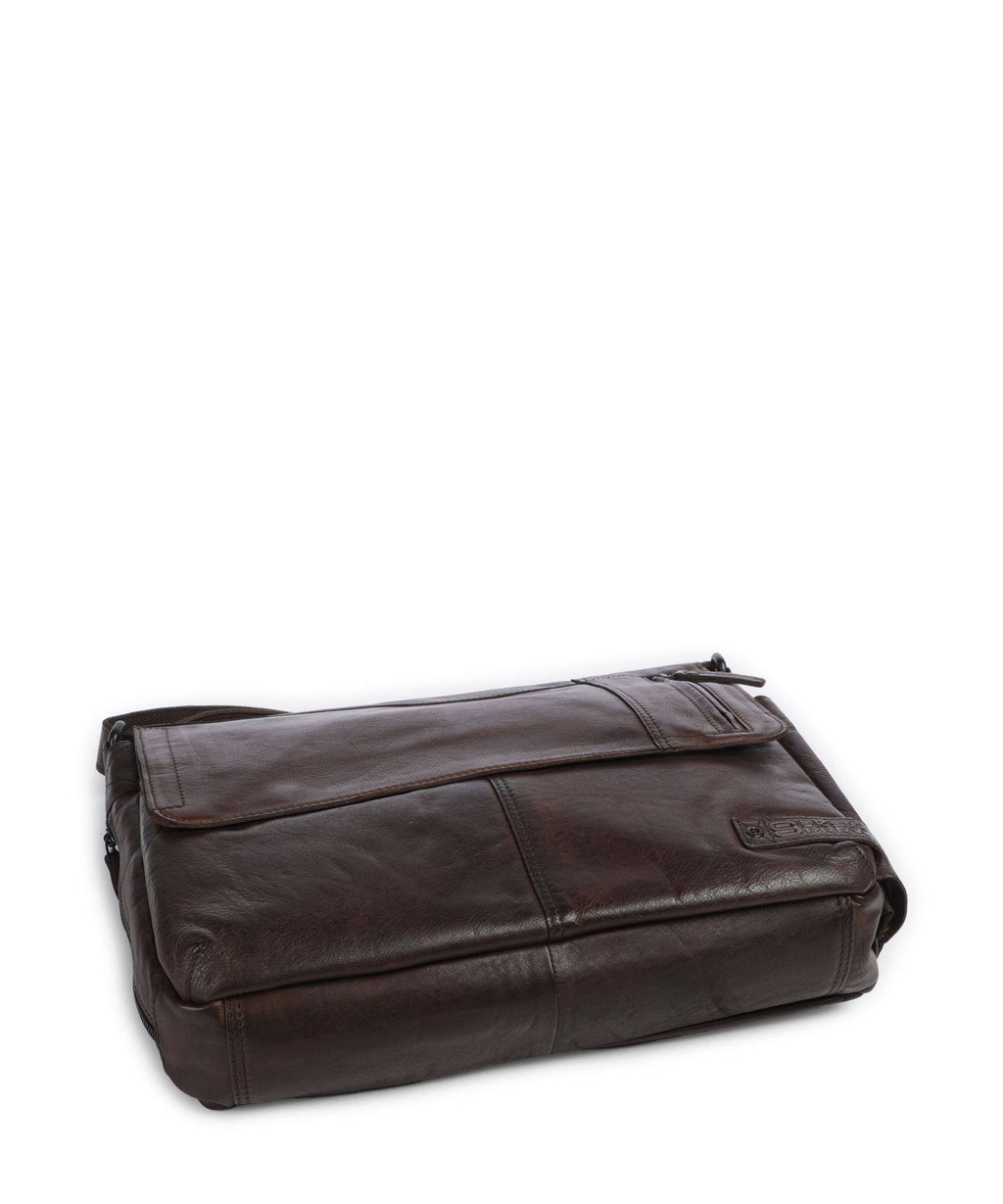 Spikes & Sparrow Apache Deen Messenger bag braun