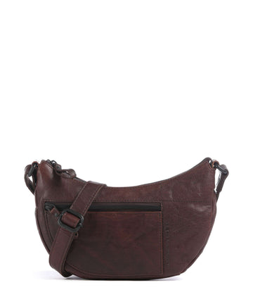 Spikes & Sparrow Bronco Cecelia Crossover väska dark brown