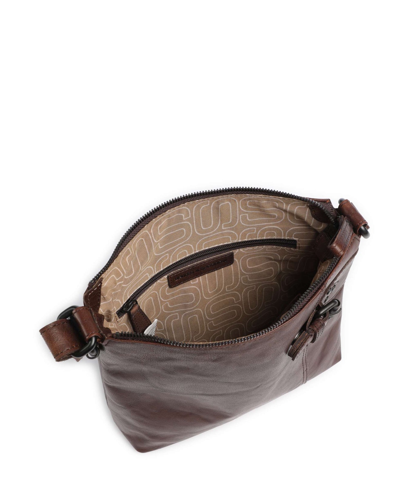 Spikes & Sparrow Bronco Serina Crossbody bag dark brown