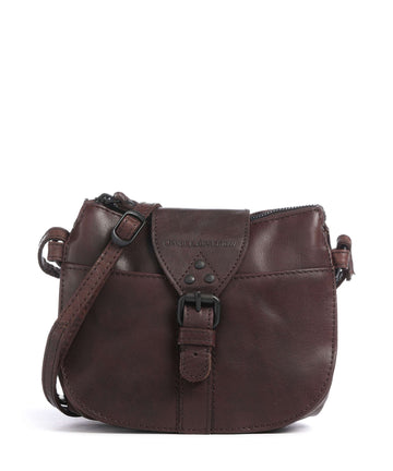 Spikes & Sparrow Bronco Krystina Crossover väska dark brown