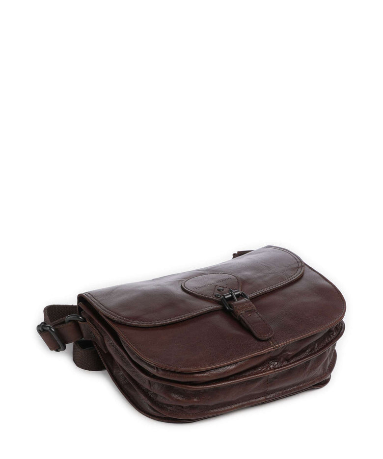 Spikes & Sparrow Bronco Lisbet Crossbody bag dark brown