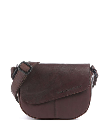 Spikes & Sparrow Bronco Genya Crossover väska dark brown
