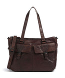 Spikes & Sparrow Bronco Fee Portfölj dark brown
