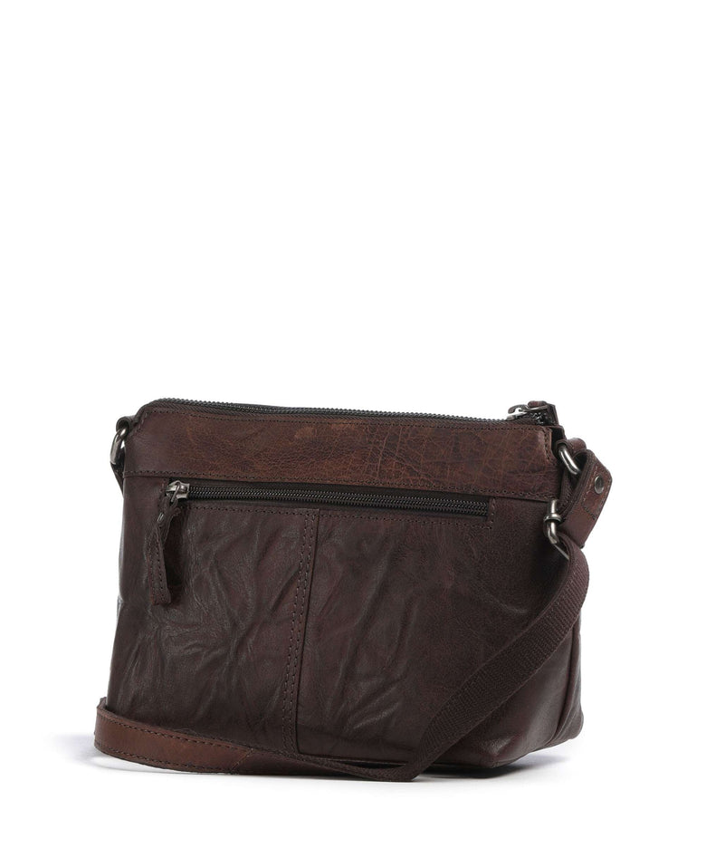 Spikes & Sparrow Bronco Isolde Crossbody bag dark brown