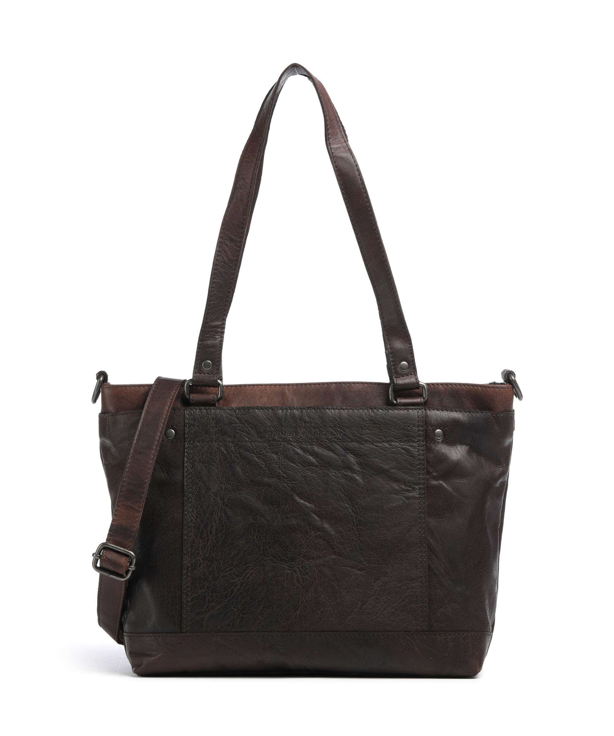 Spikes & Sparrow Bronco Rachelle Tote bag dark brown