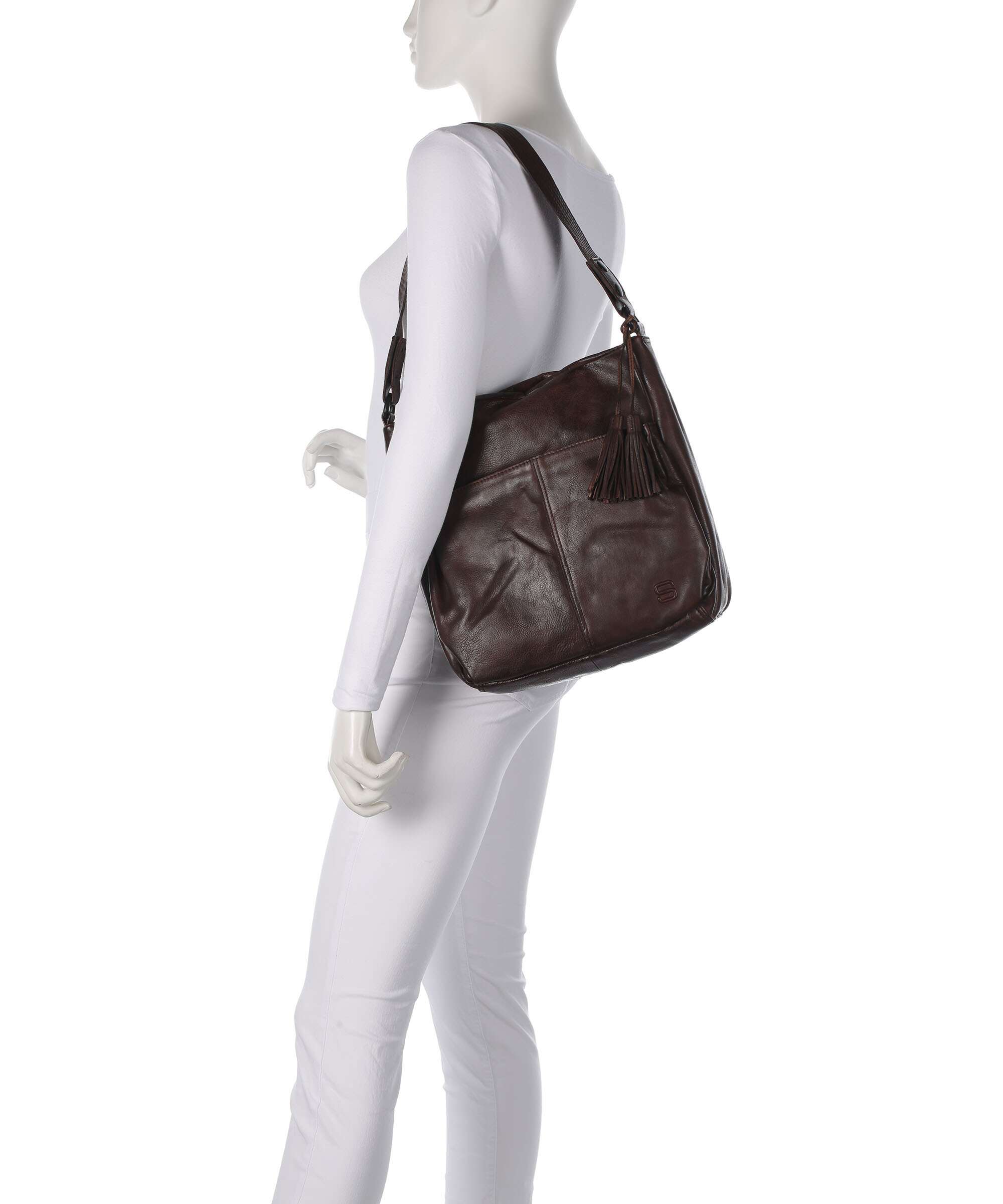 Spikes & Sparrow Apache Saar Shoulder bag dark brown