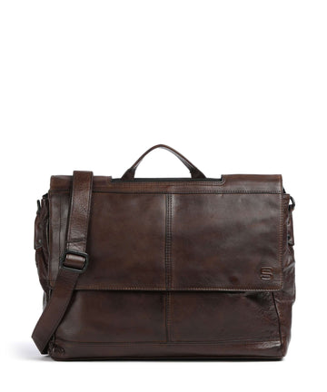 Spikes & Sparrow Apache Benzo Portfölj dark brown