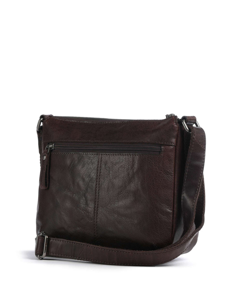Spikes & Sparrow Bronco Jinthe Crossbody bag dark brown
