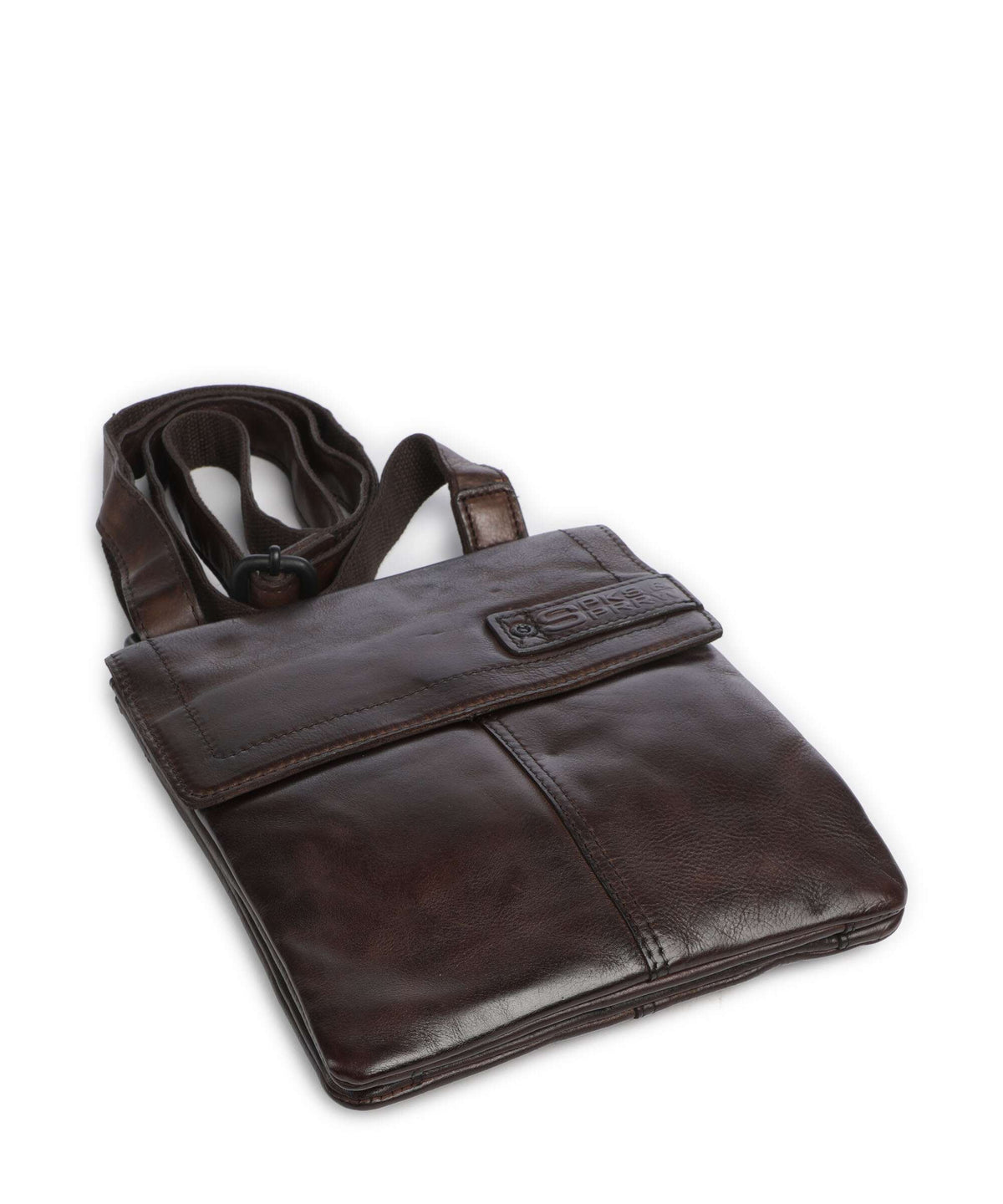 Spikes & Sparrow Apache Jake Crossbody bag dark brown