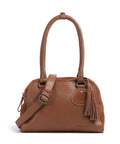 Spikes & Sparrow Suede Mix Sienna Shoulder bag mocca