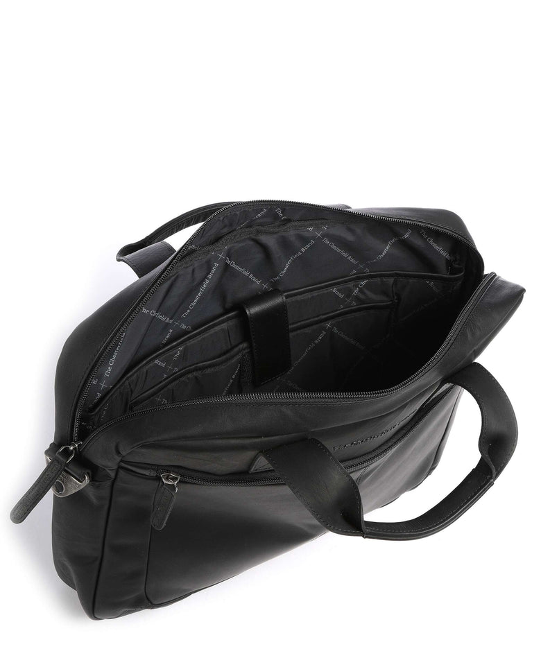 The Chesterfield Brand Calvi Briefcase black