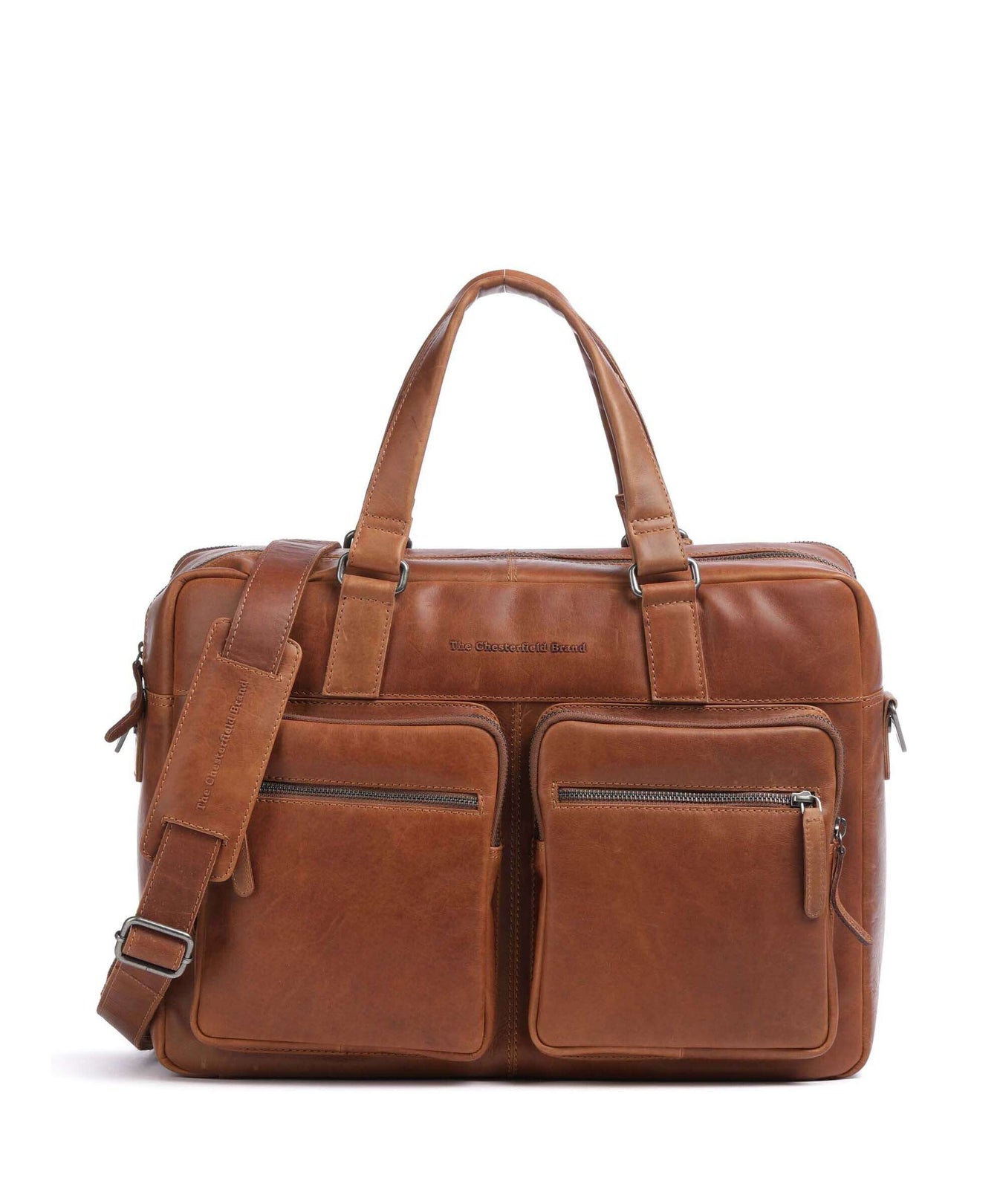 The Chesterfield Brand Misha Briefcase cognac