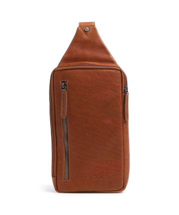 The Chesterfield Brand Rotterdam Sling bag cognac