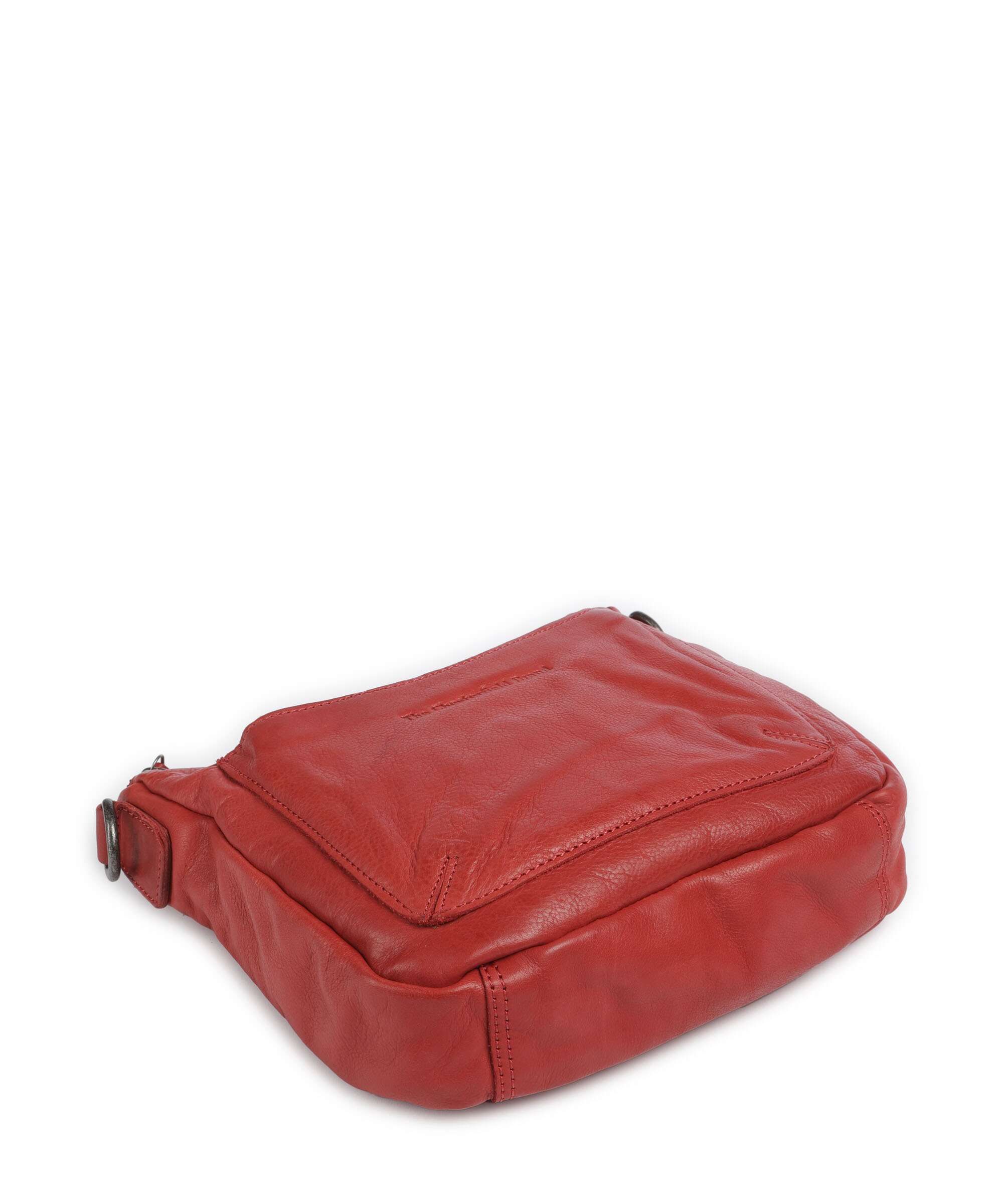 The Chesterfield Brand Washed Waxed Cow Caroline Crossbody bag red