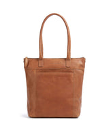 The Chesterfield Brand Cow Wax Pull Up Altona Shoppingväska cognac