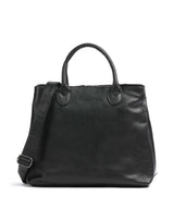 The Chesterfield Brand Cow Wax Pull Up Passau Handväskor black