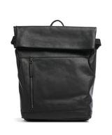 The Chesterfield Brand Cow Wax Pull Up Mazara Ryggsäck black