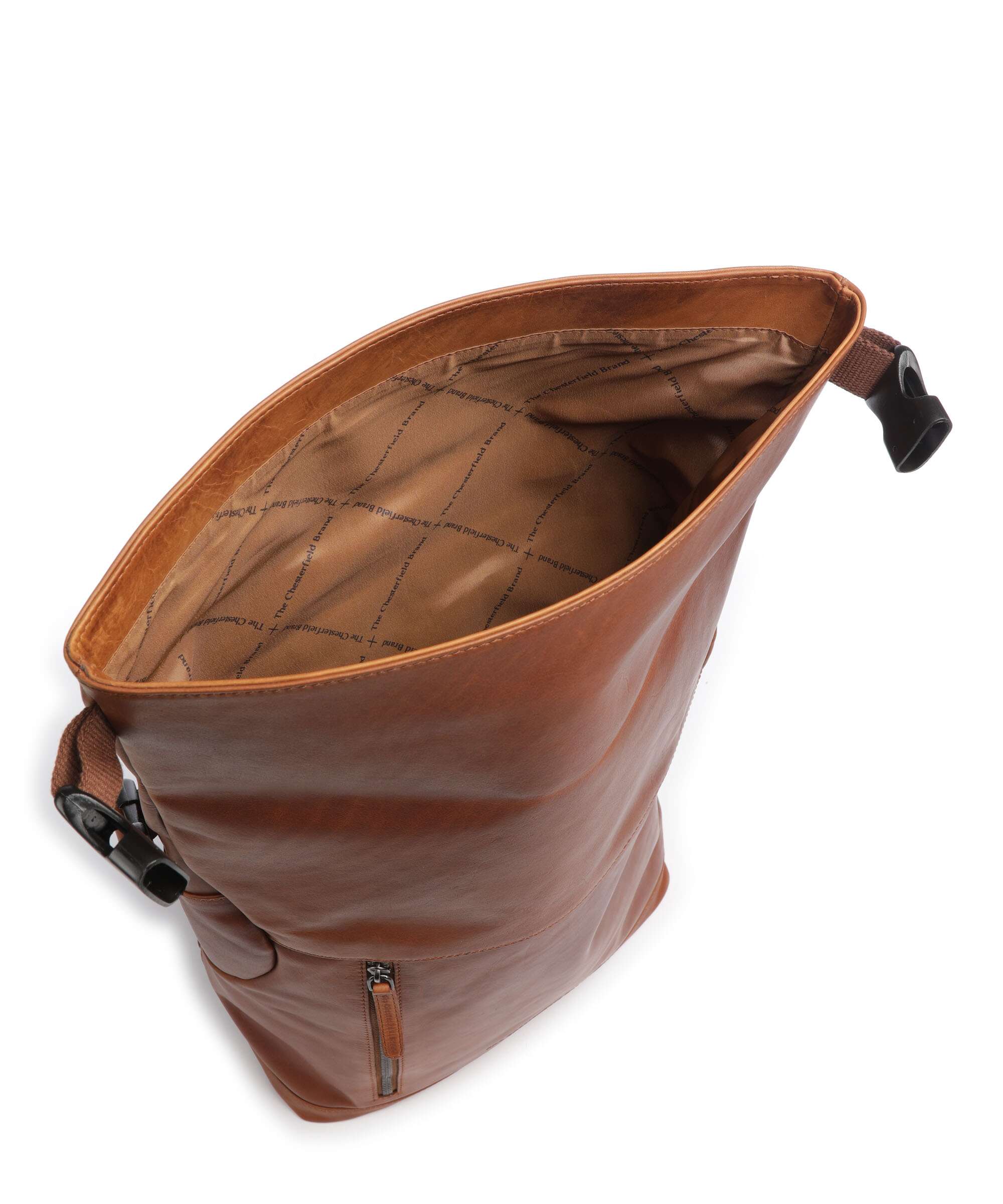 The Chesterfield Brand Wax Pull Up Cow Mazara Backpack cognac
