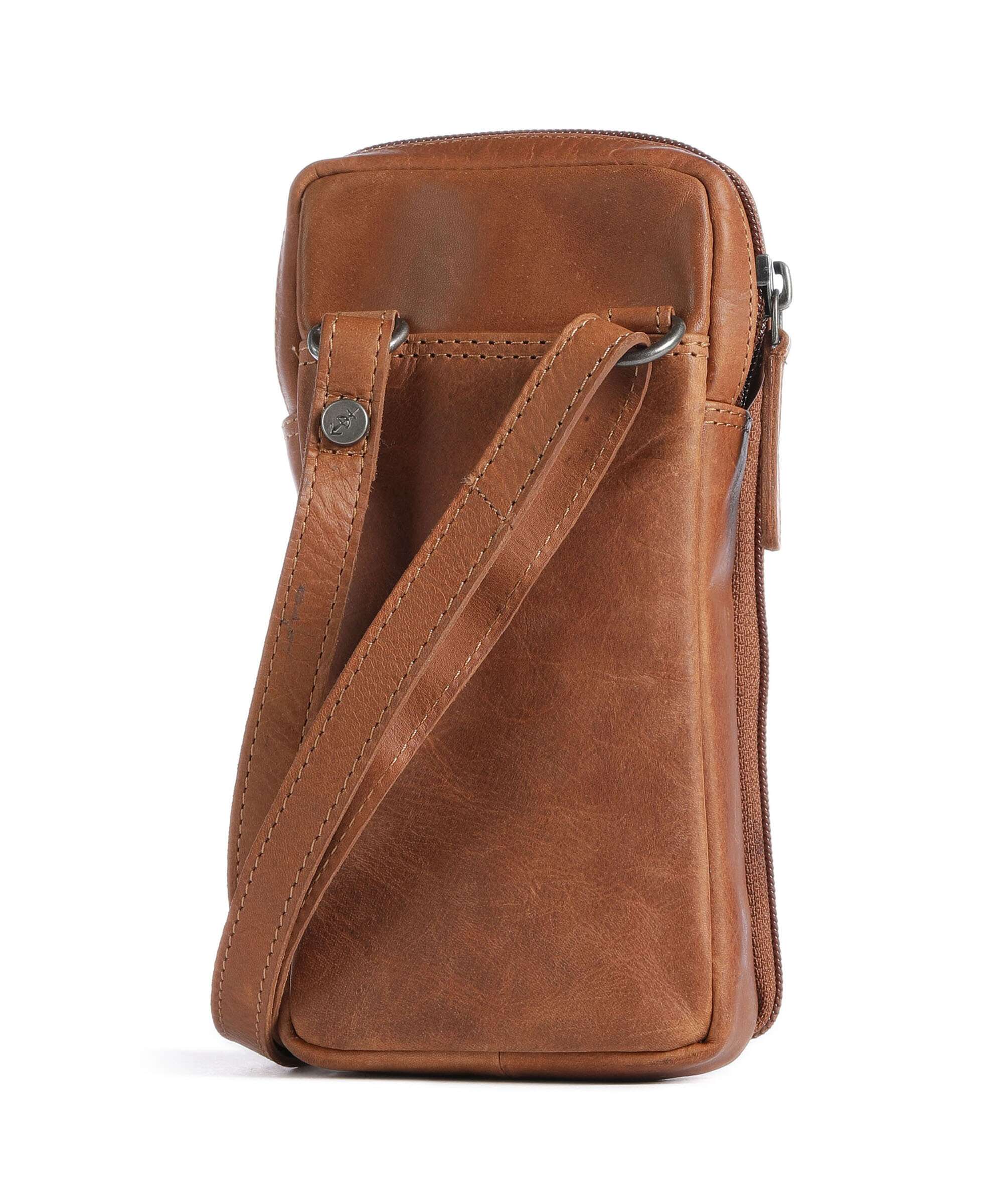 The Chesterfield Brand Valdes Phone bag cognac