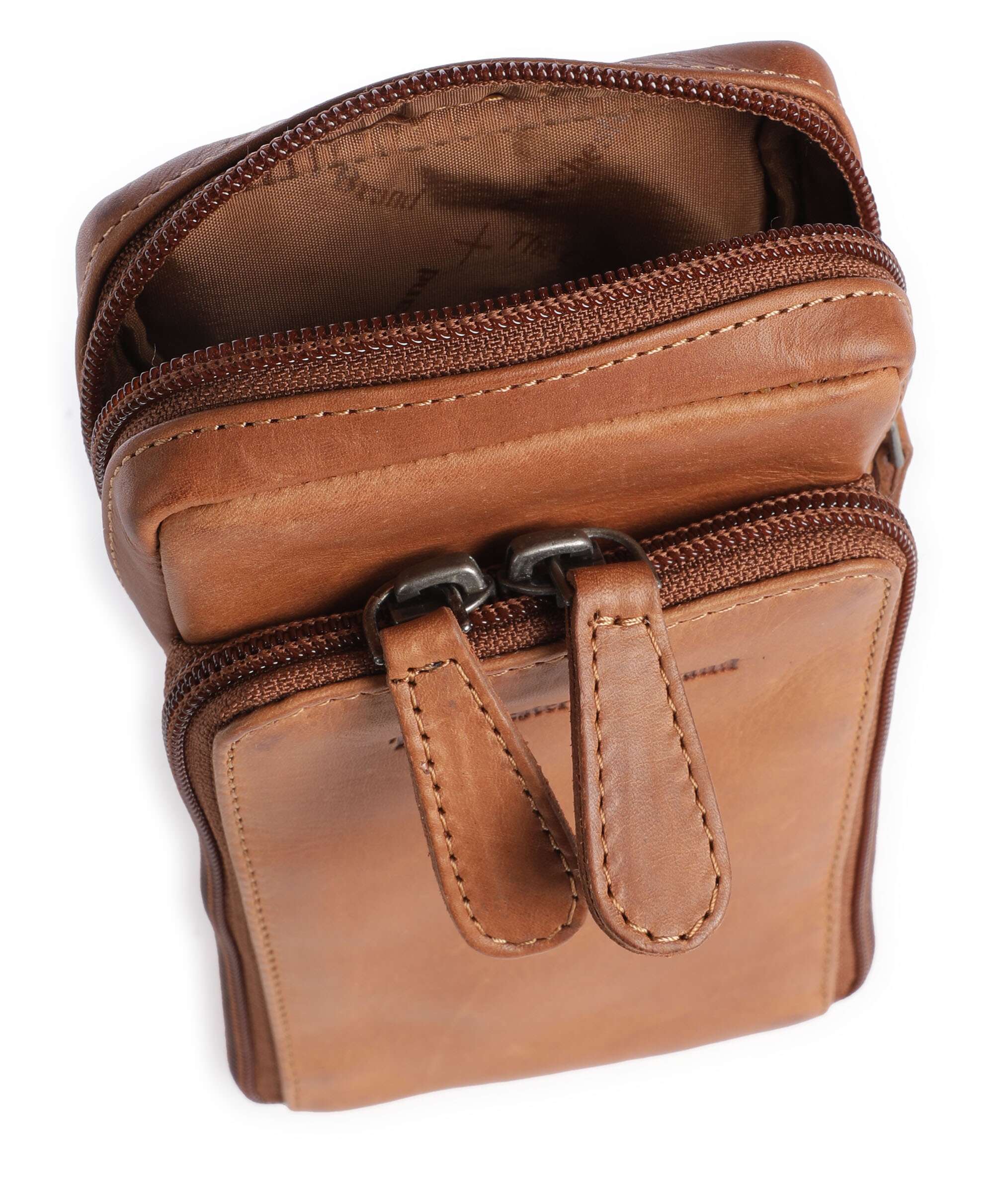 The Chesterfield Brand Valdes Phone bag cognac