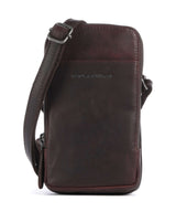 The Chesterfield Brand Cow Wax Pull Up Alesund Telefonväska brown