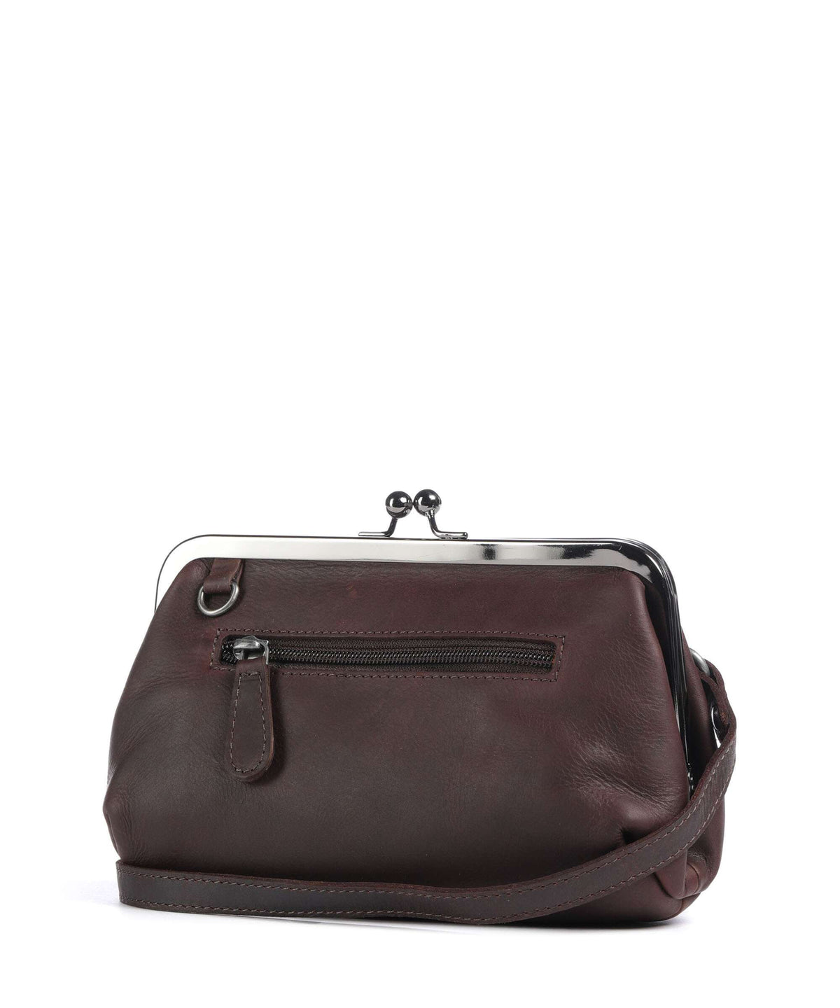 The Chesterfield Brand Cow Wax Pull Up Andrade Shoulder bag brown