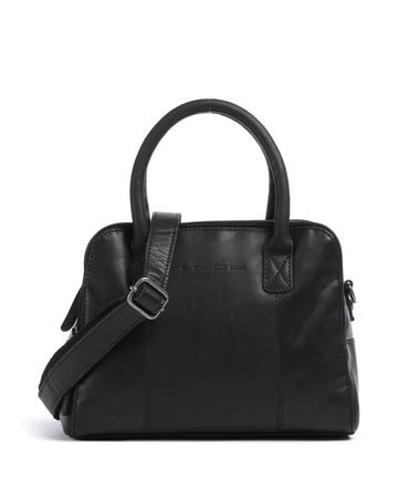 The Chesterfield Brand Cow Wax Pull Up Ezra Handväskor black