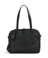 The Chesterfield Brand Cow Wax Pull Up Pretoria Axelremsväska black